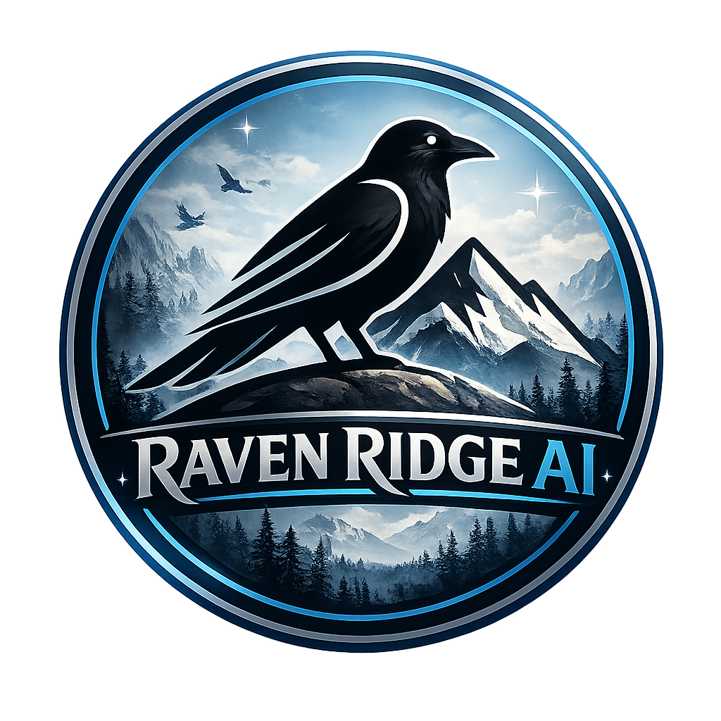 Raven Ridge AI Logo